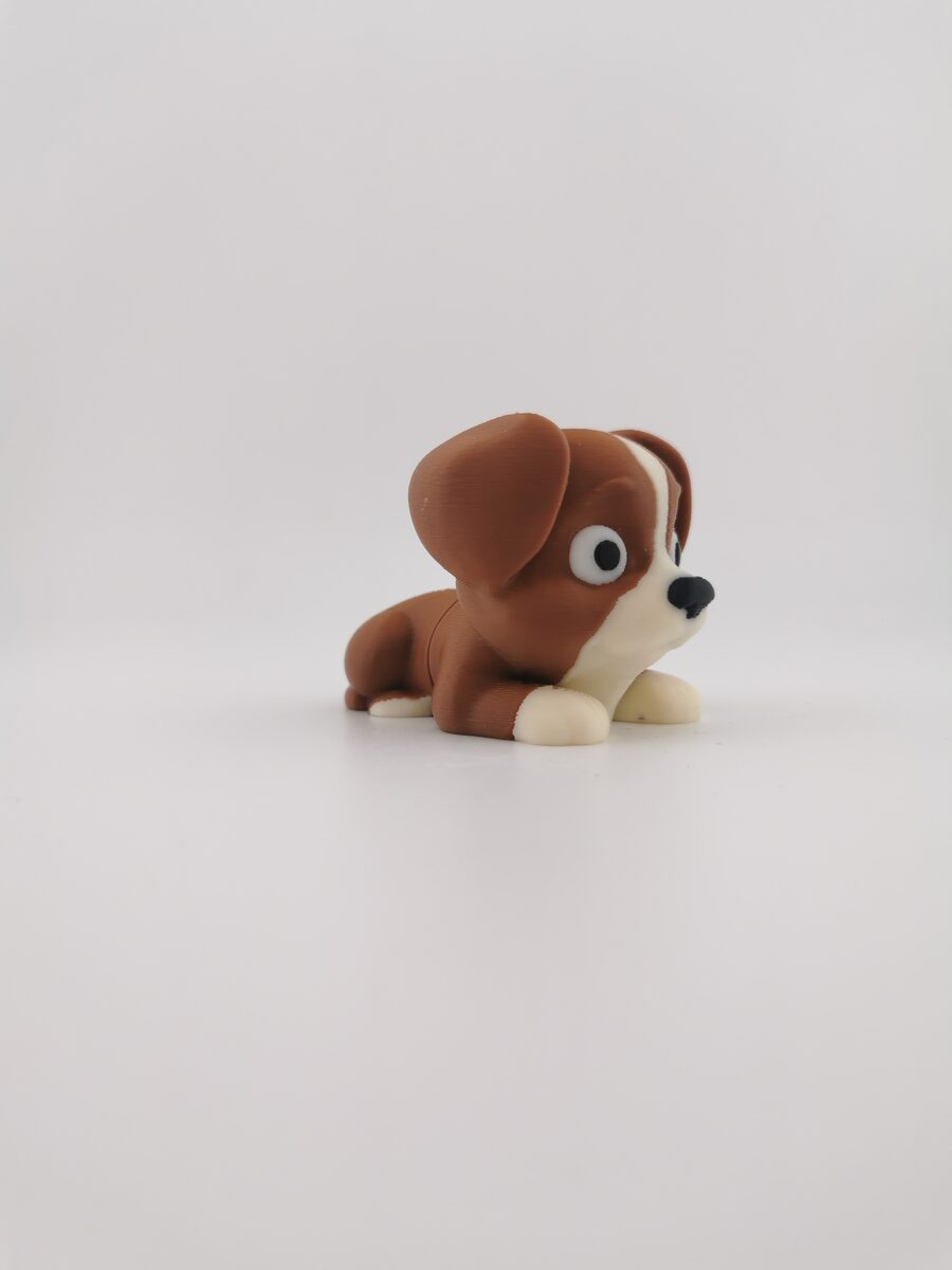 Flexi Dog - Toy, Keychain, Magnet