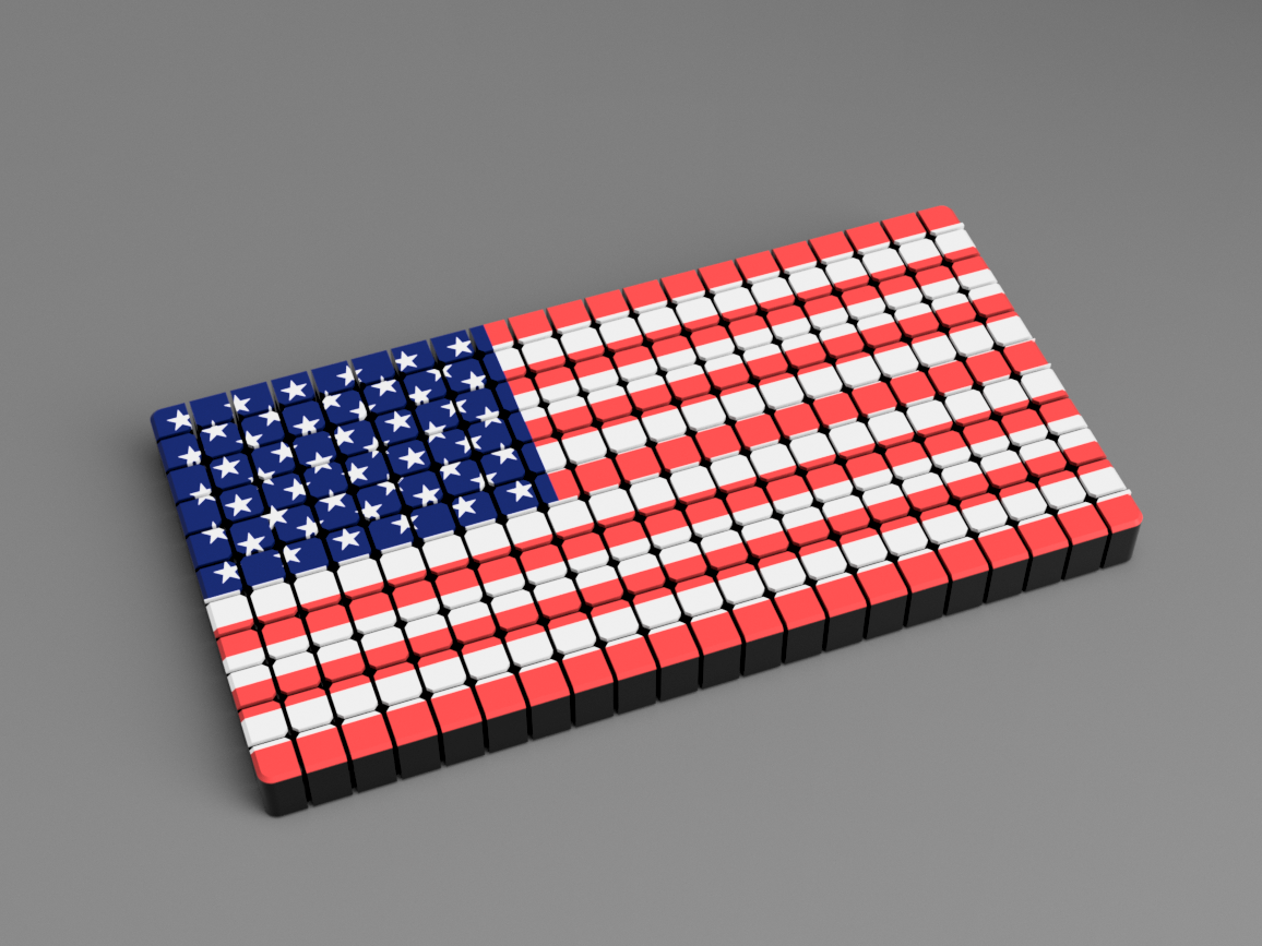 Flappy American Flag - Another Floppy-like Design