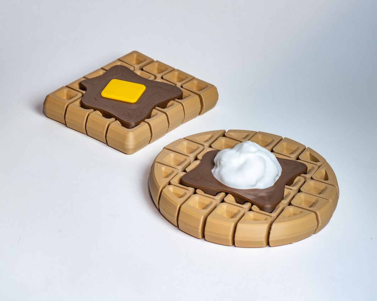 Floppy Waffle - Articulated Breakfast Waffle