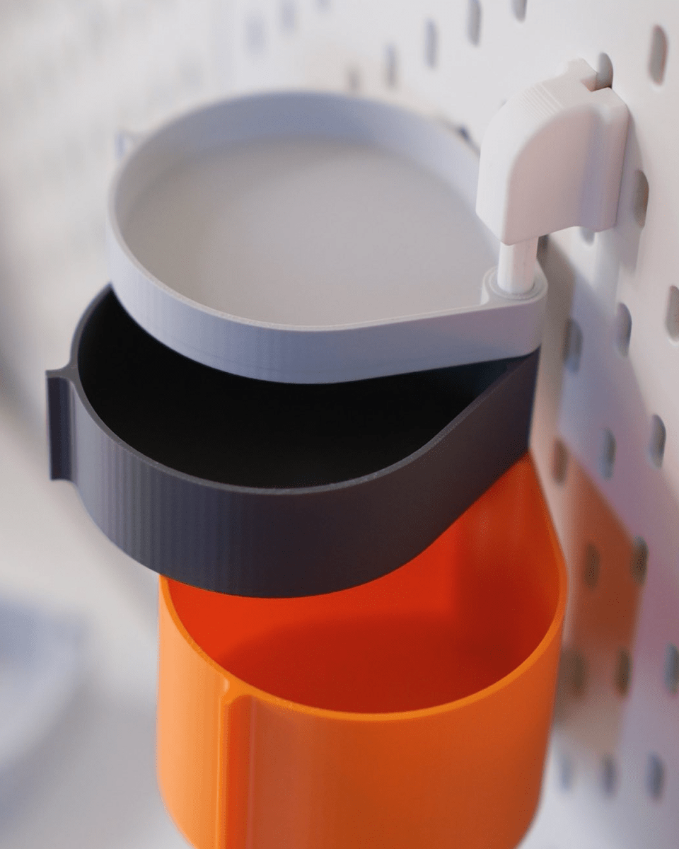 Ikea Skadis Rotatable Tray Set - OzFDM