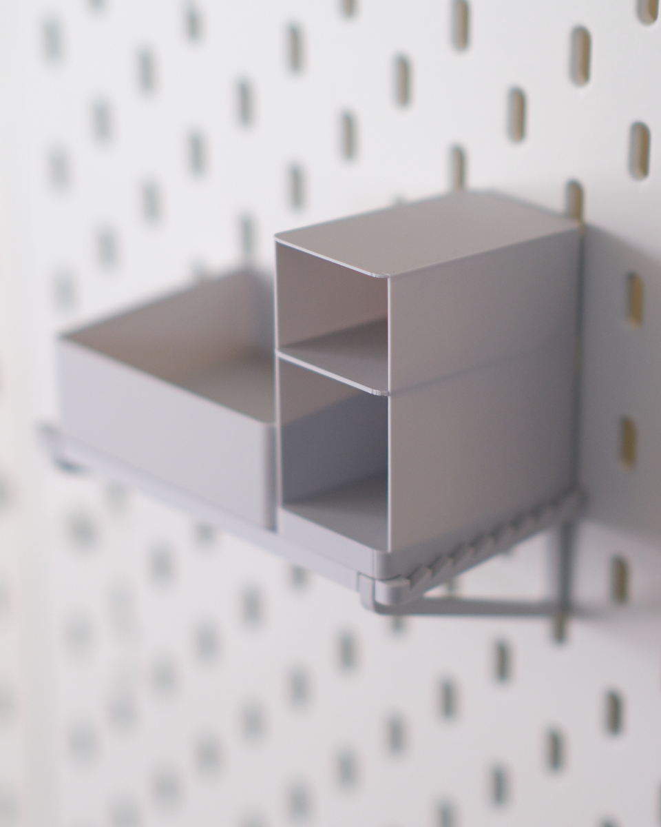 IKEA SKADIS Sliding Shelf with Organizer (Large)