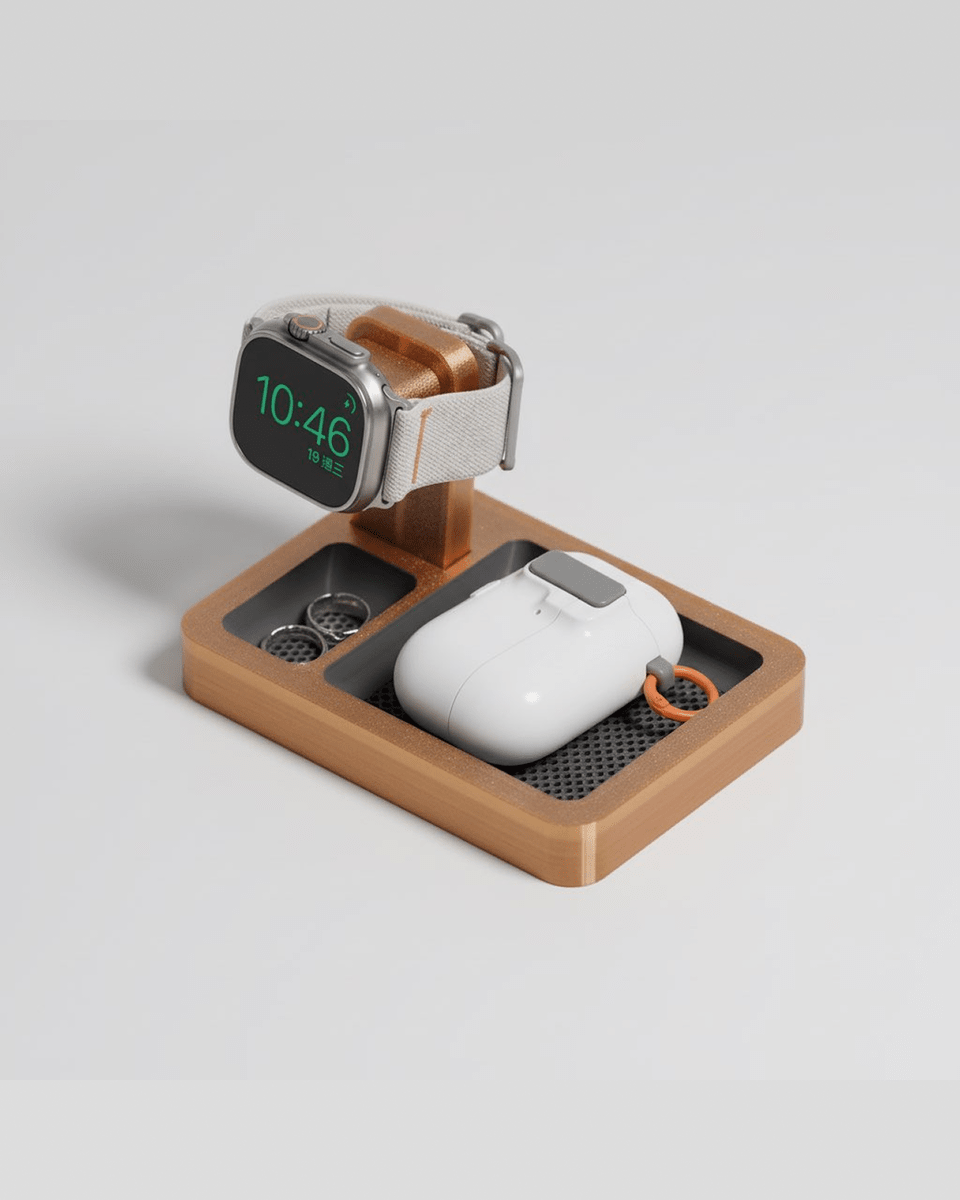 Translucent Shell Apple Watch Charging Dock - OzFDM