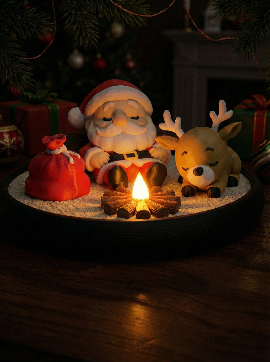 Cristmas Cozy Campfire Set