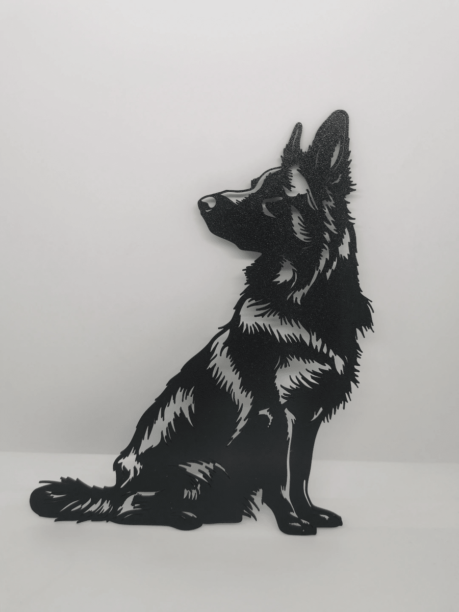 2d German Shepherd (Sheepdog) Wall Art - OzFDM