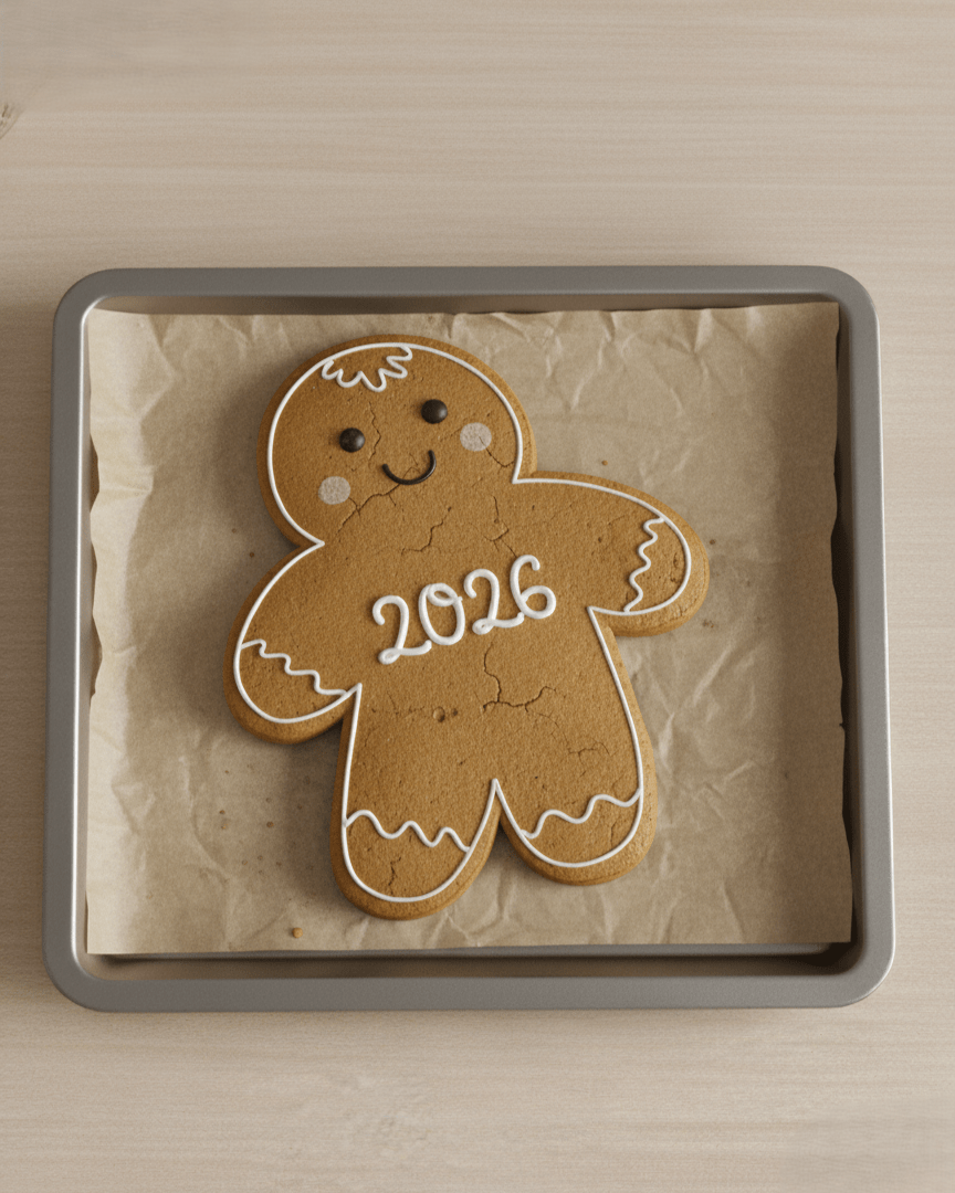 Giant Gingerbread Man Cookie Cutter - OzFDM