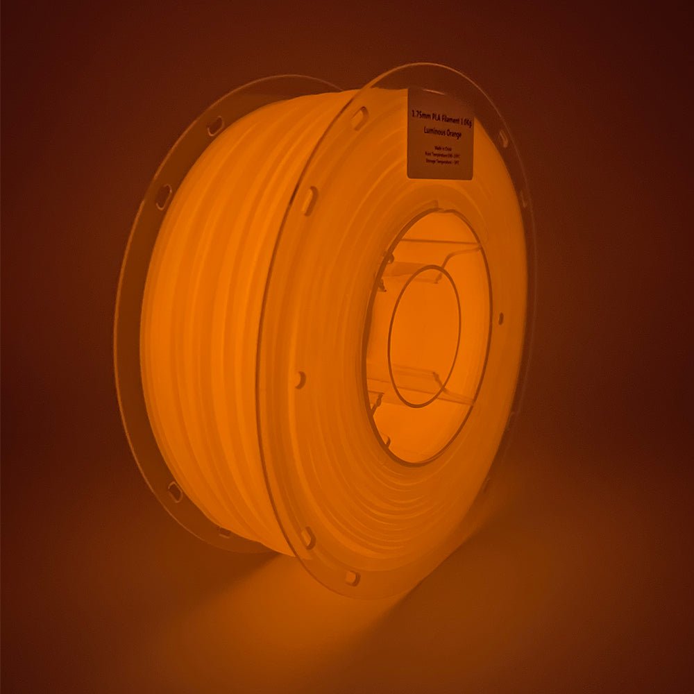 OzFDM PLA Glow in the Dark 3D Printing Filament 1.75mm 1KG - OzFDM
