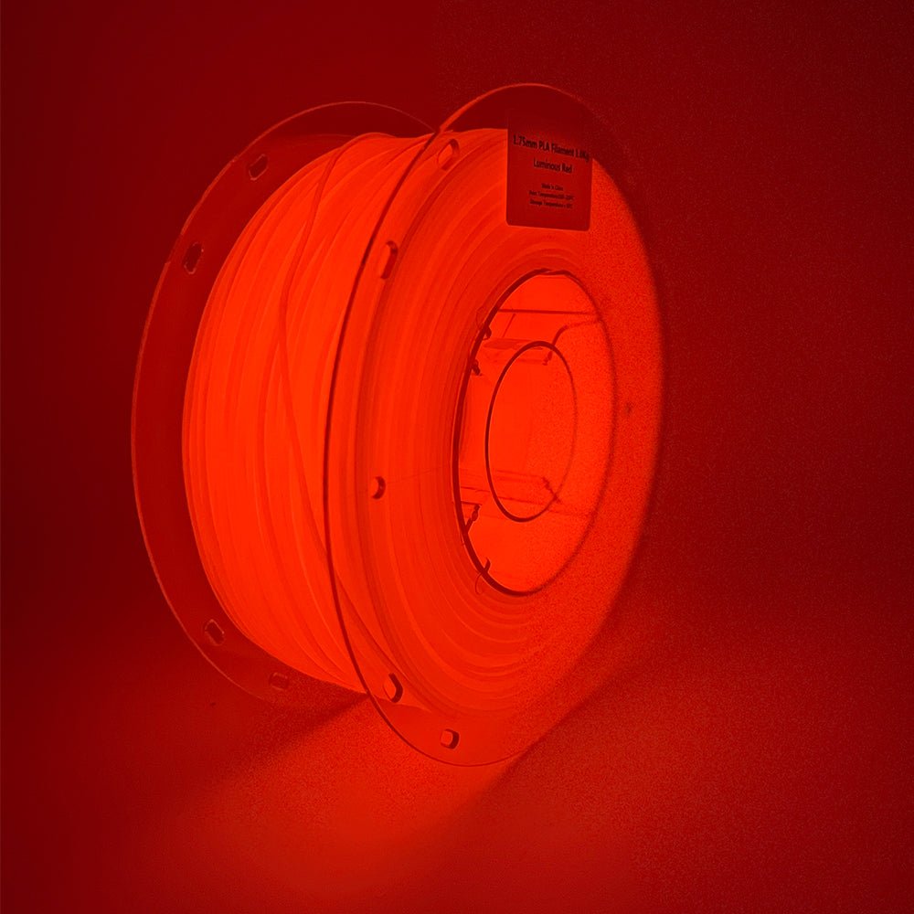 OzFDM PLA Glow in the Dark 3D Printing Filament 1.75mm 1KG - OzFDM