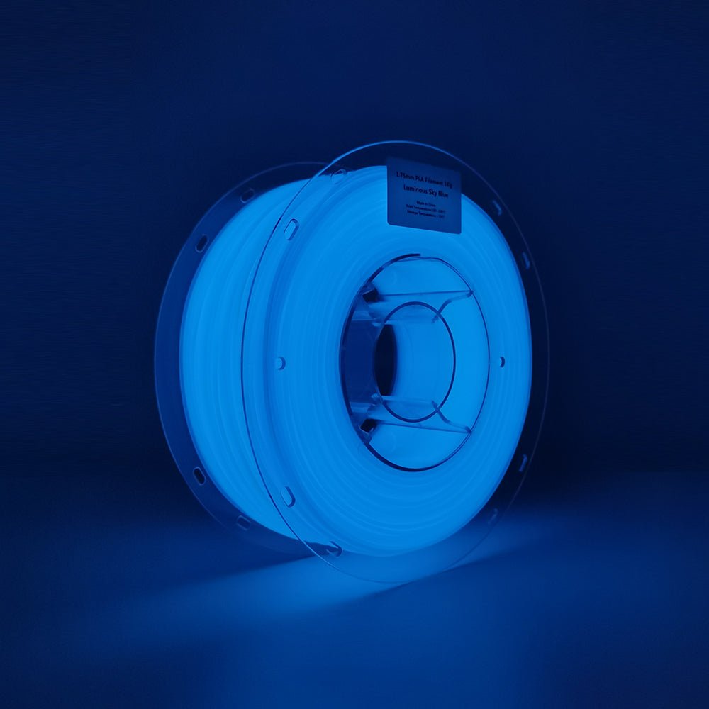 OzFDM PLA Glow in the Dark 3D Printing Filament 1.75mm 1KG - OzFDM