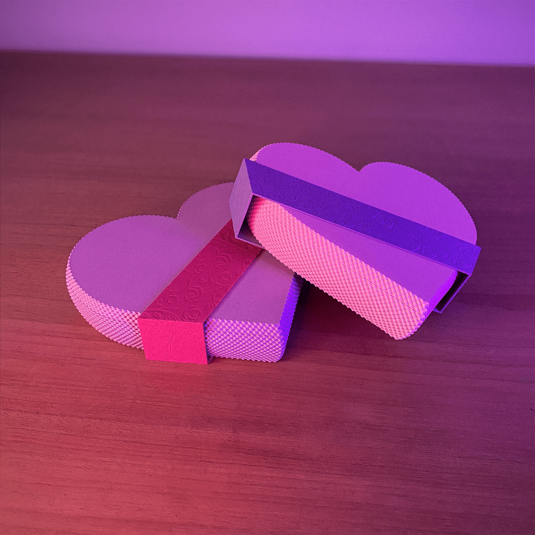 Ripple Heart Box For Valentine’s Day - OzFDM