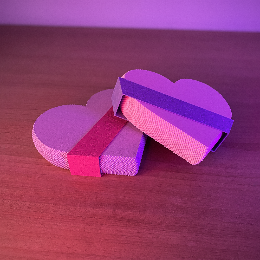 Ripple Heart Box For Valentine’s Day