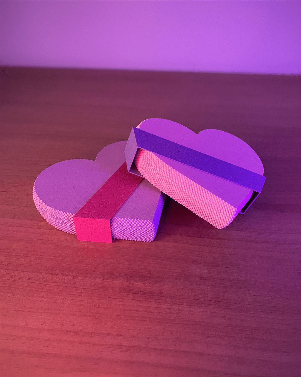 Ripple Heart Box For Valentine’s Day - OzFDM