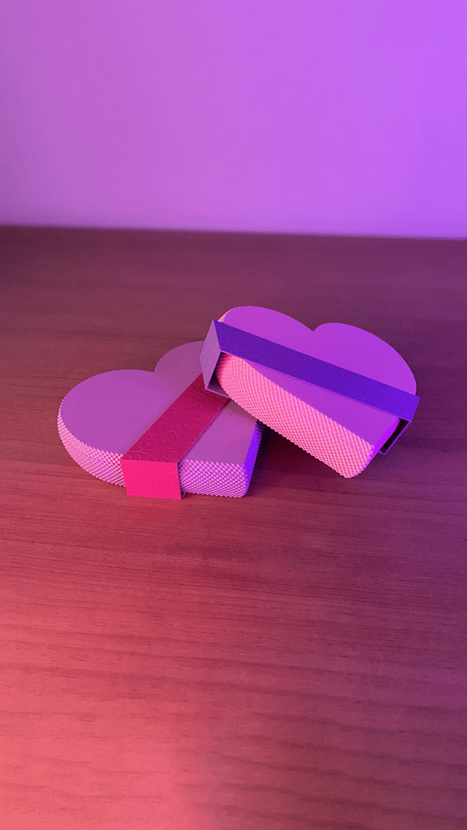 Ripple Heart Box For Valentine’s Day - OzFDM