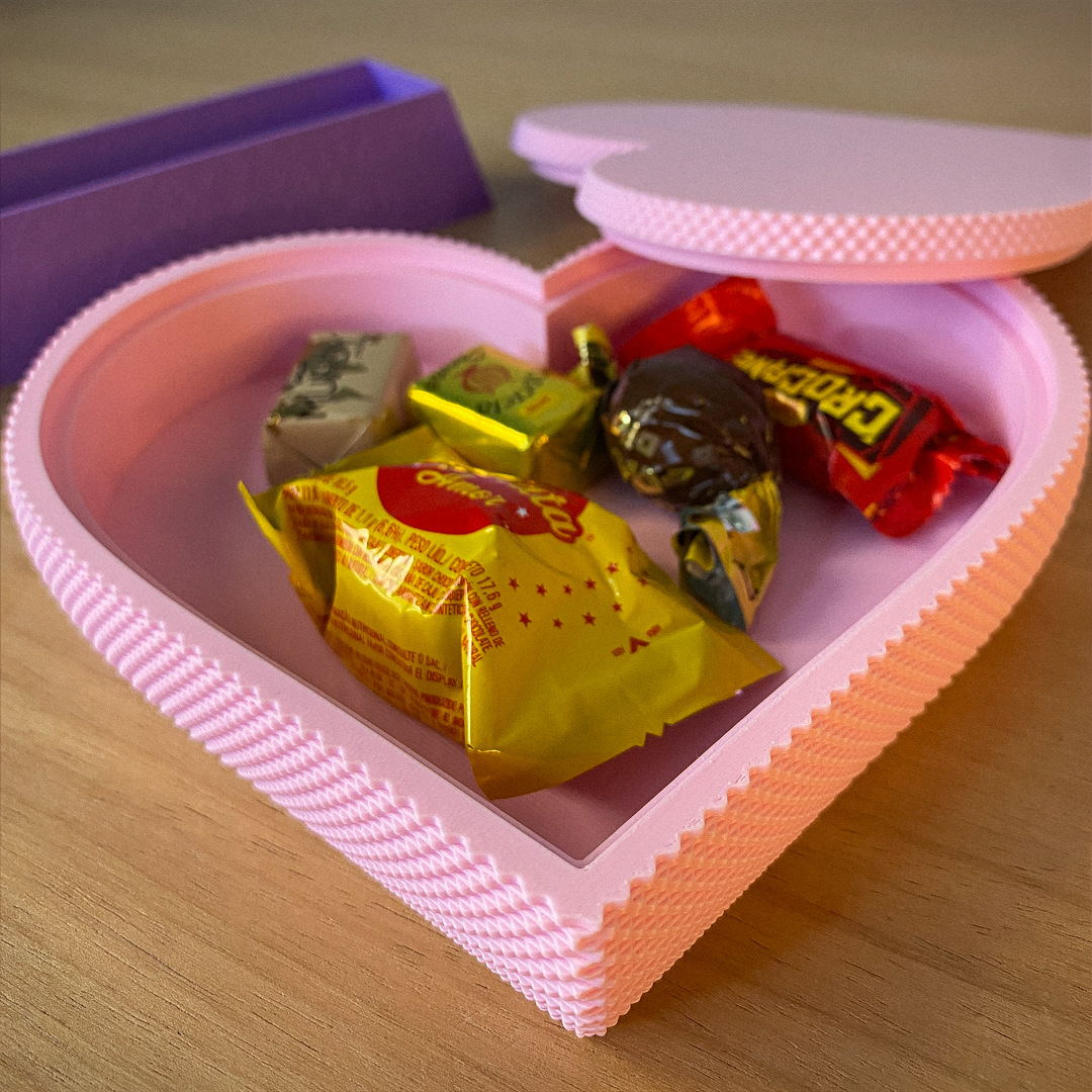 Ripple Heart Box For Valentine’s Day