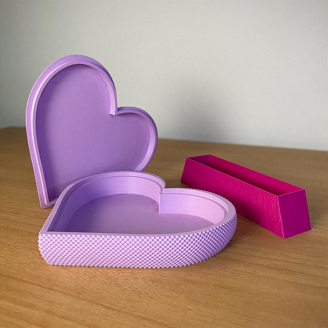 Ripple Heart Box For Valentine’s Day