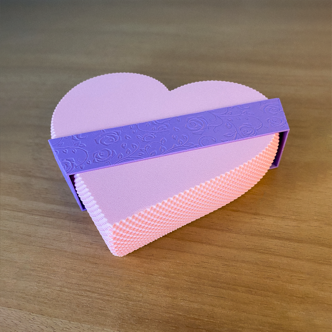 Ripple Heart Box For Valentine’s Day