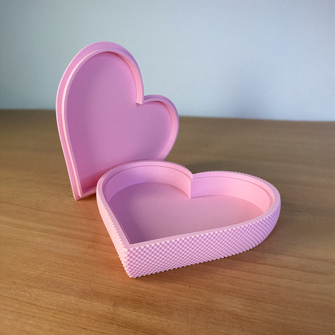 Ripple Heart Box For Valentine’s Day