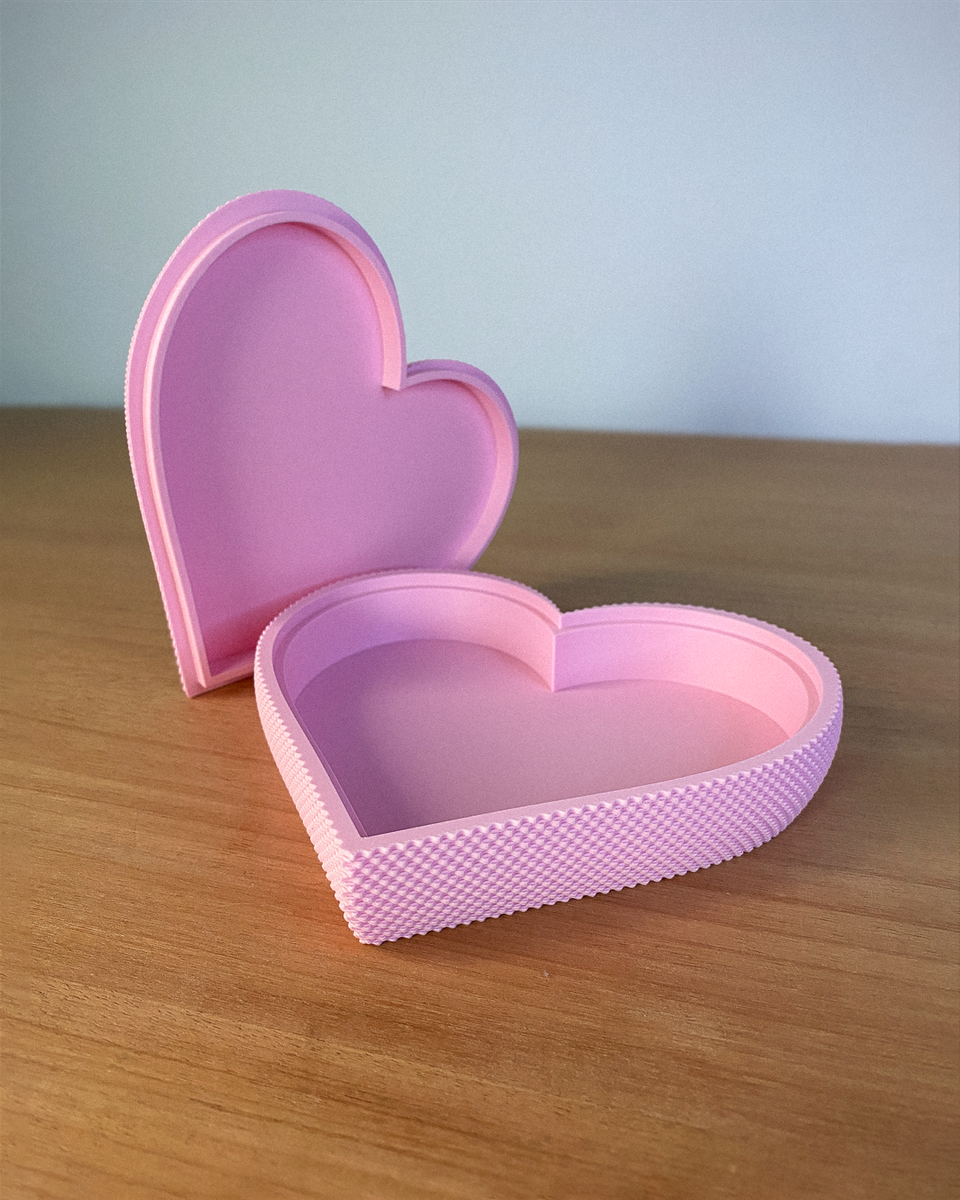 Ripple Heart Box For Valentine’s Day