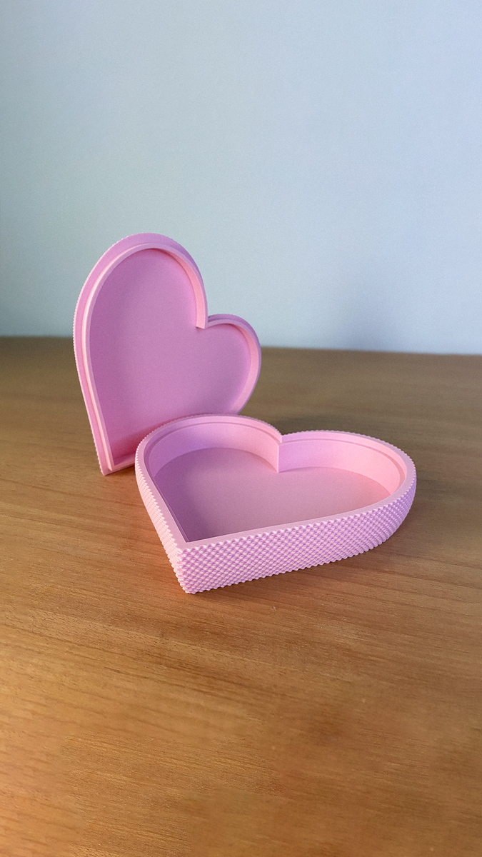 Ripple Heart Box For Valentine’s Day