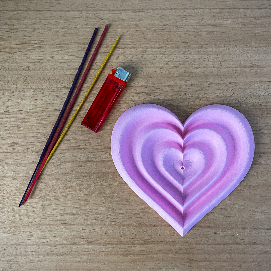 Ondo Incense Holder – Heart For Valentine’s Day