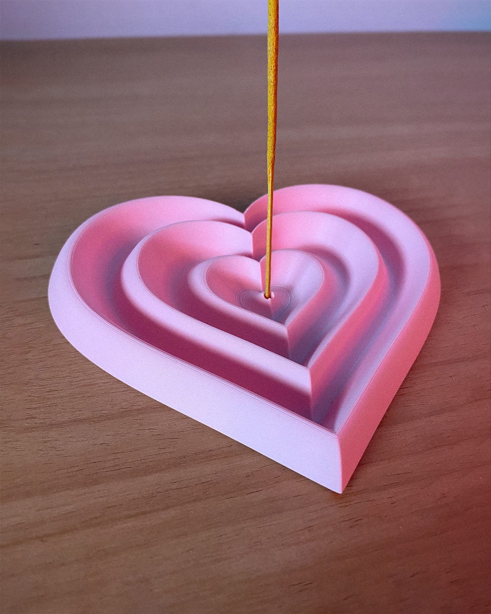 Ondo Incense Holder – Heart For Valentine’s Day