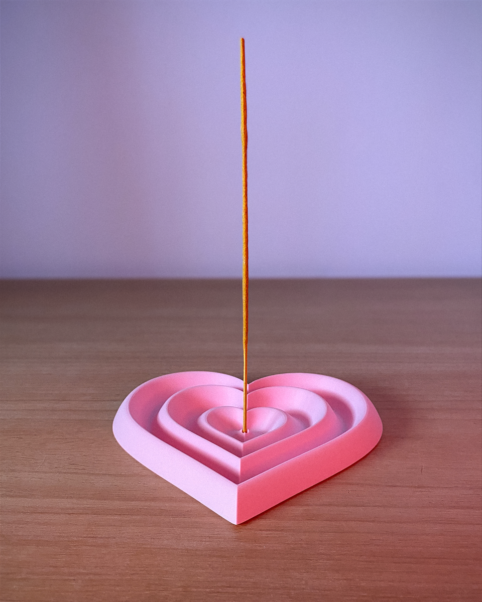 Ondo Incense Holder – Heart For Valentine’s Day