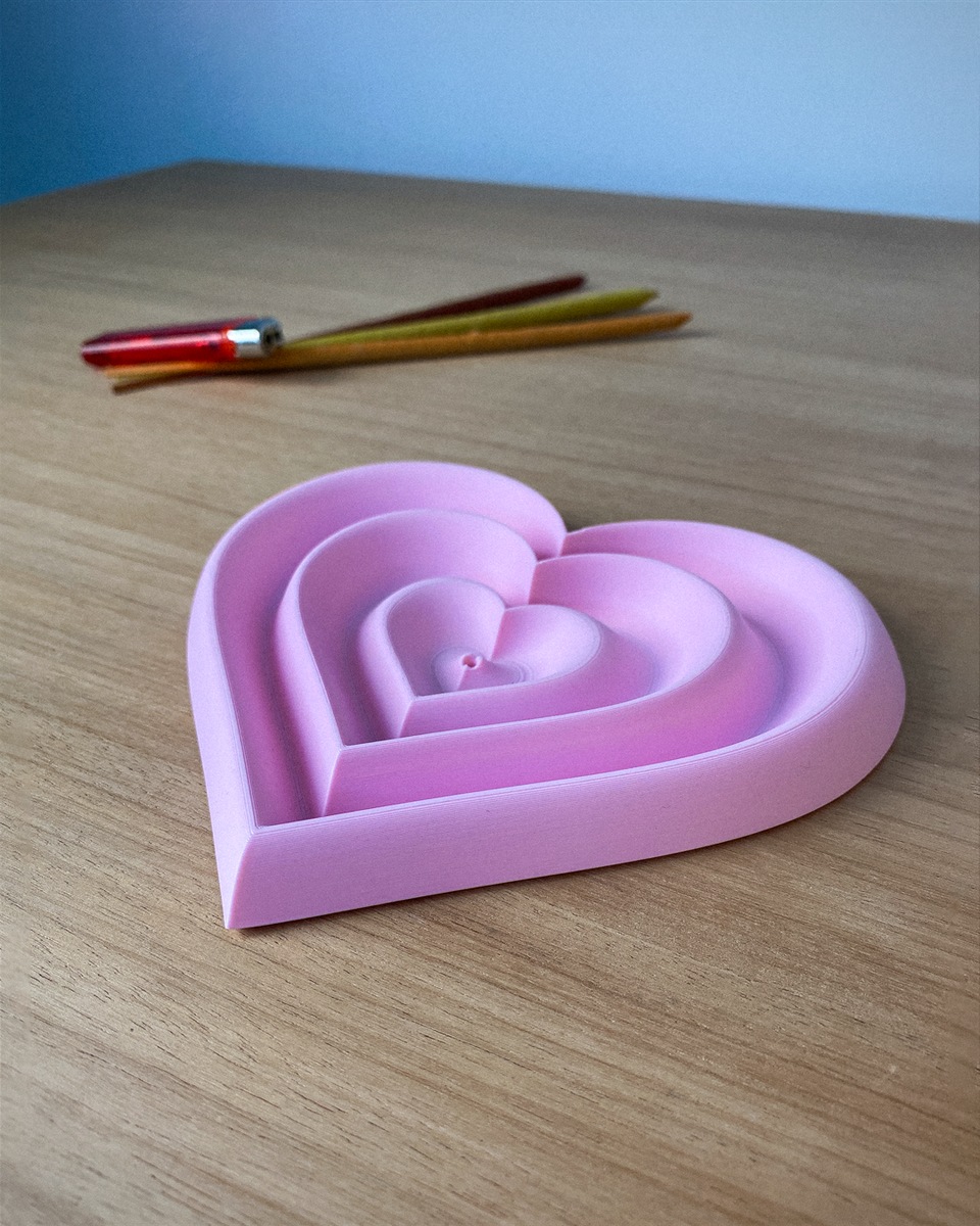 Ondo Incense Holder – Heart For Valentine’s Day