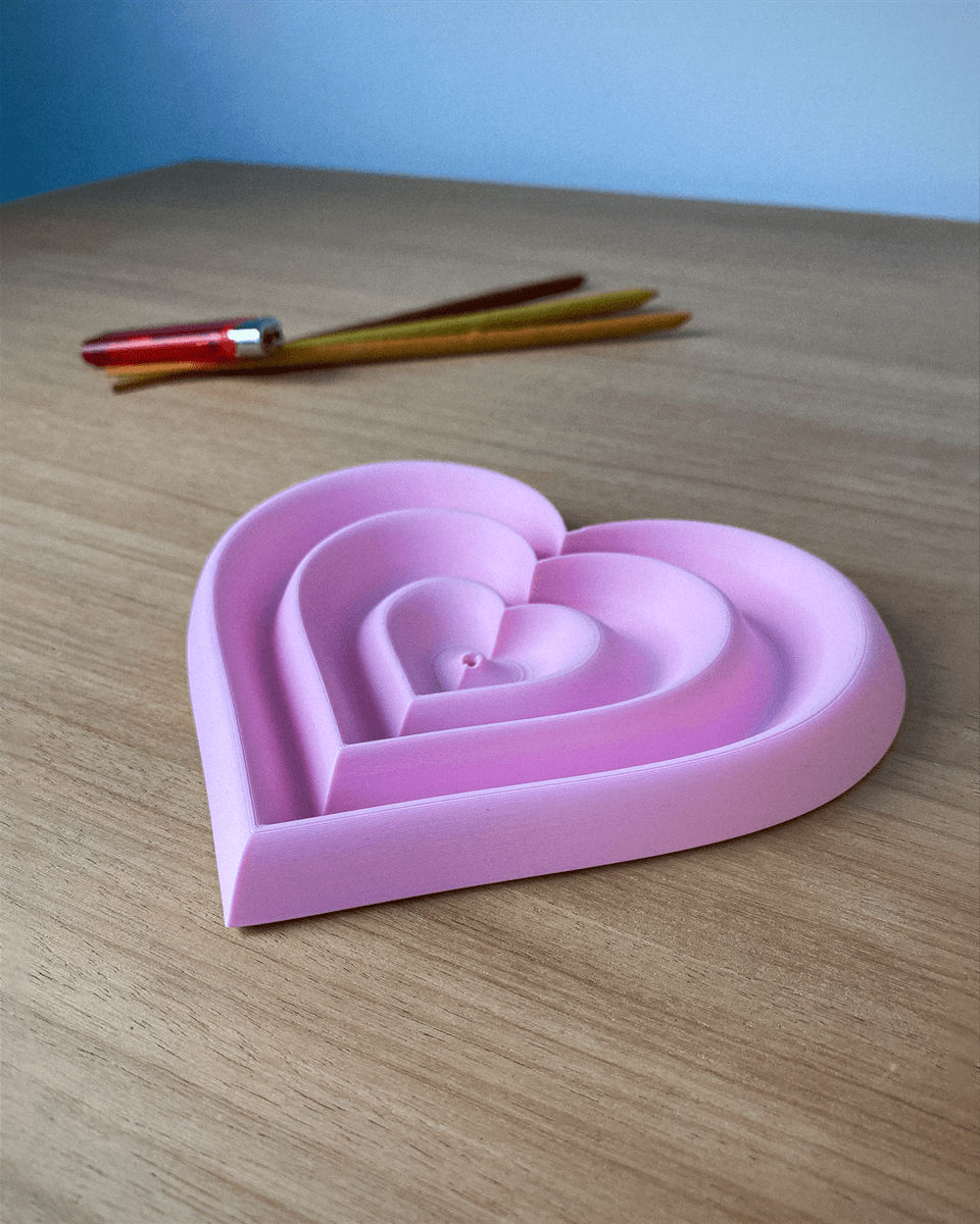 Ondo Incense Holder – Heart For Valentine’s Day - OzFDM