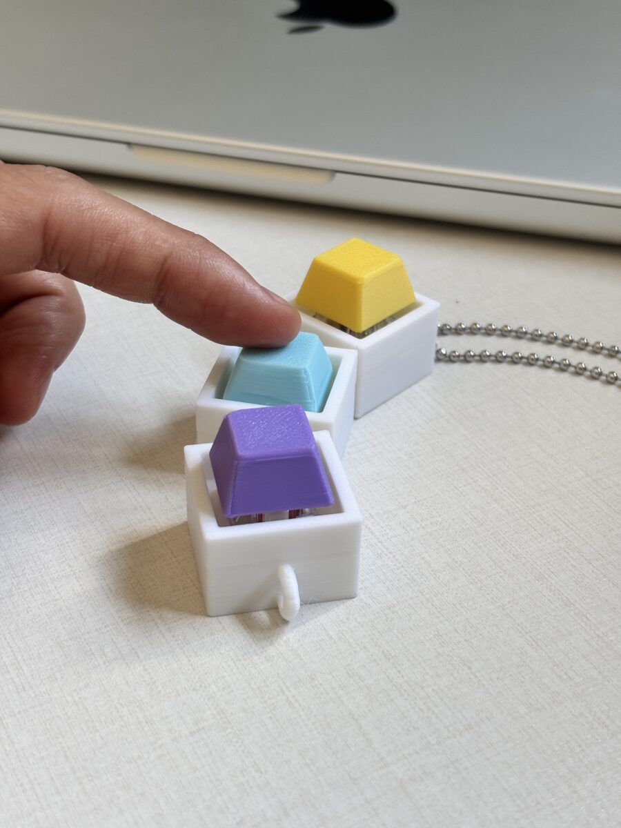 Flekey | Flexible Trio Of Keyboard Keys - OzFDM