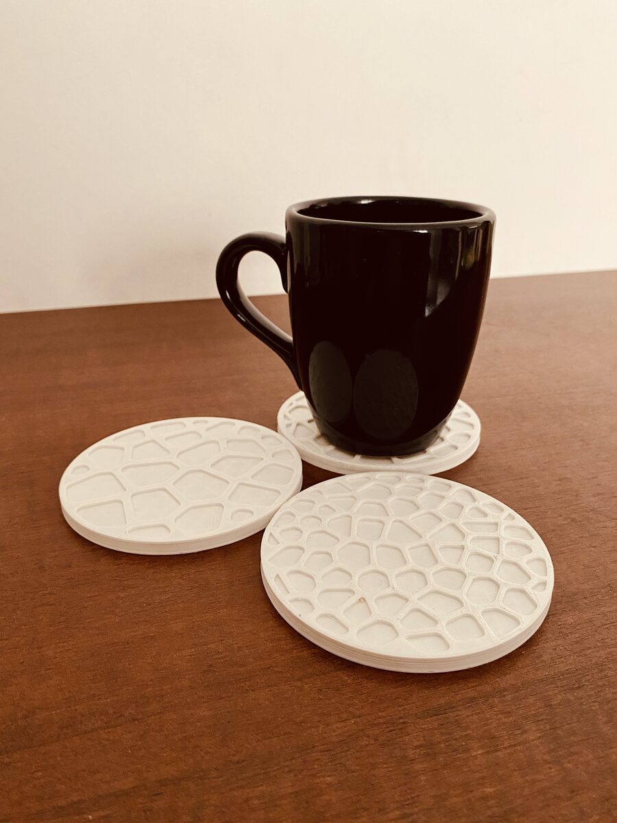 Voronoi Coasters