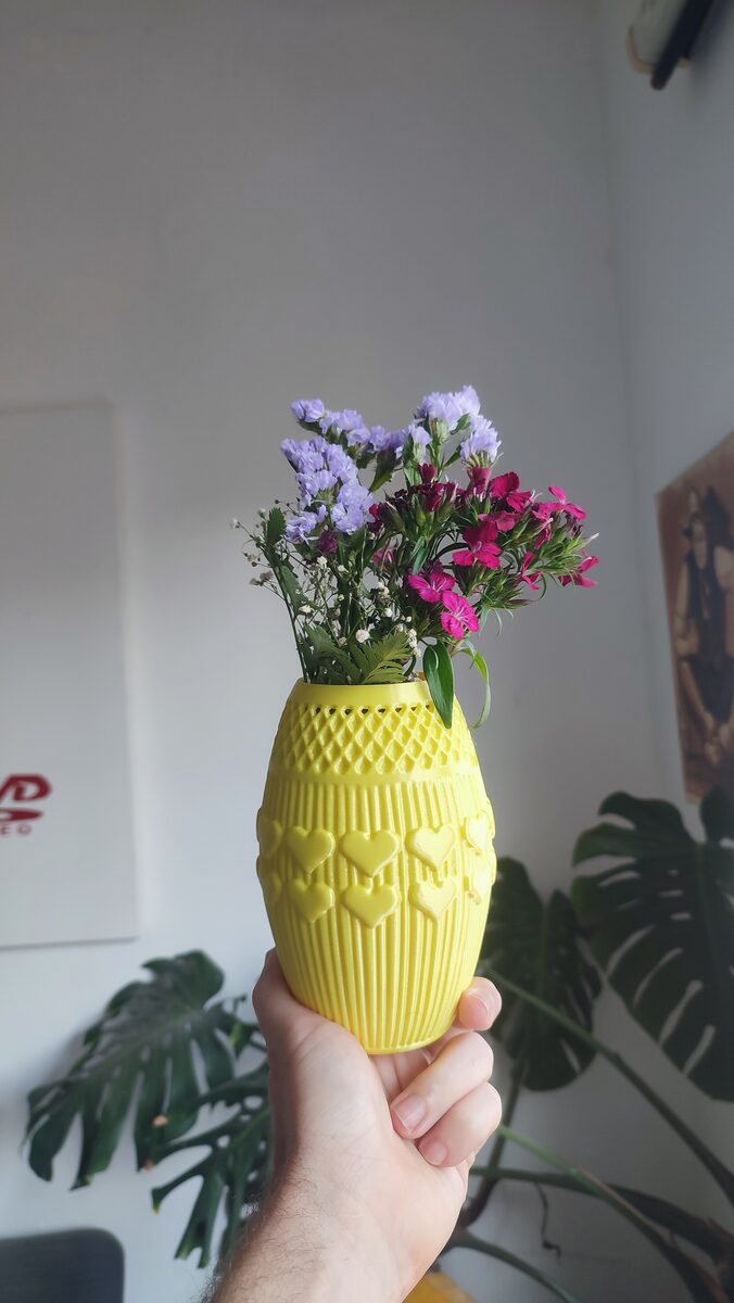 Elegant Valentine’s Vase