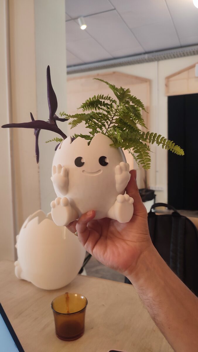 Cute Egg Planter