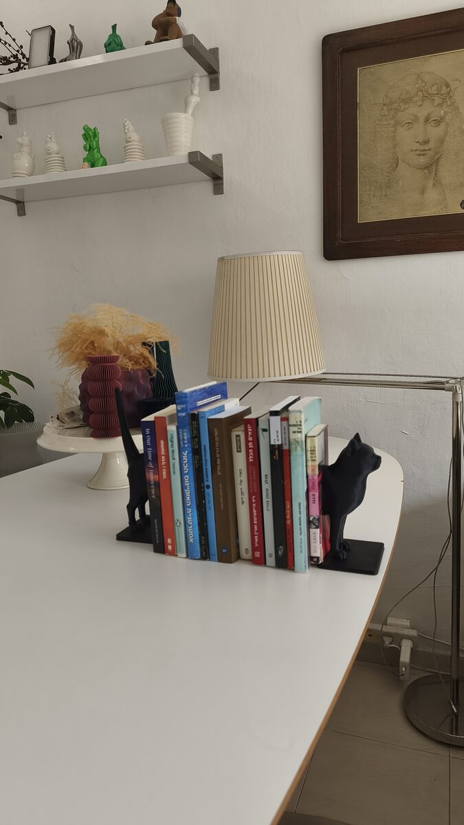 Cat Book Holder