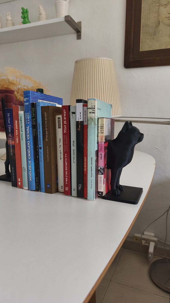 Cat Book Holder