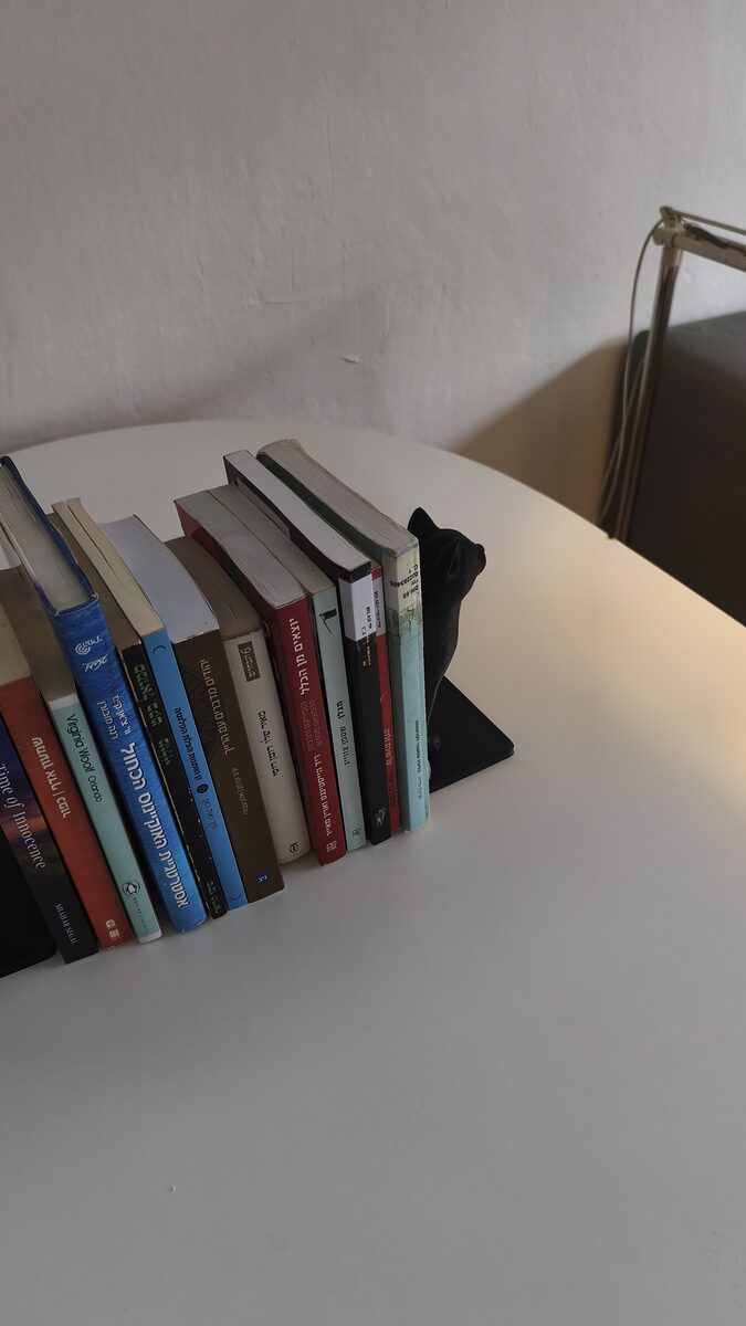 Cat Book Holder