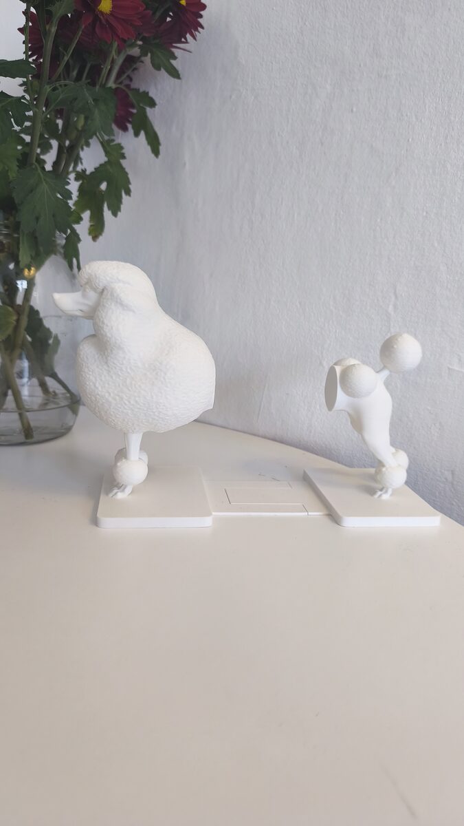 Poodle Book Holder