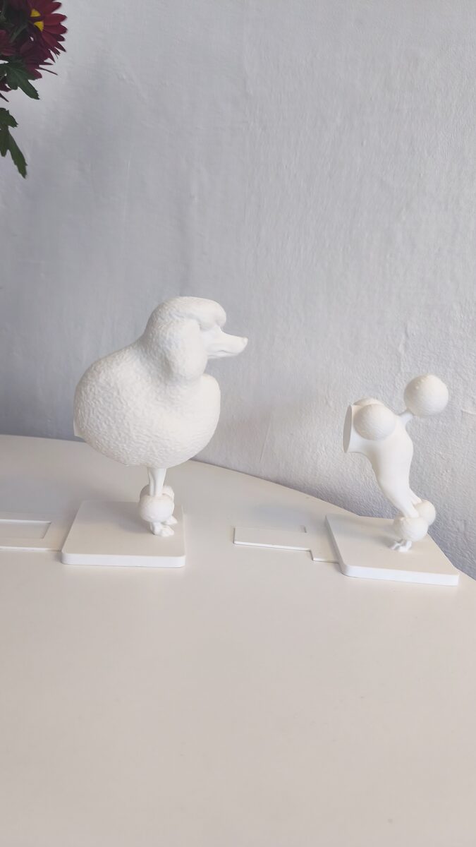 Poodle Book Holder