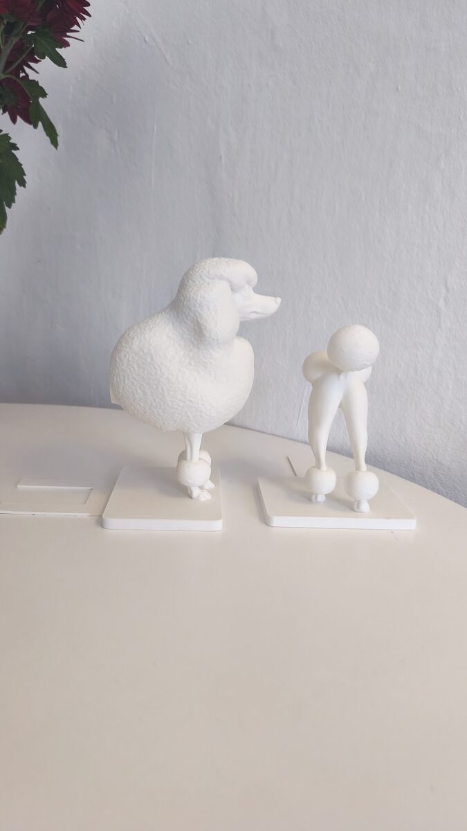 Poodle Book Holder