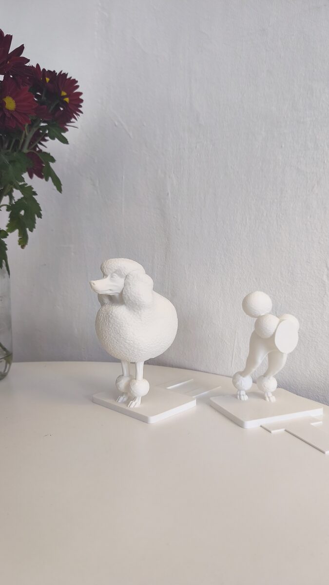 Poodle Book Holder
