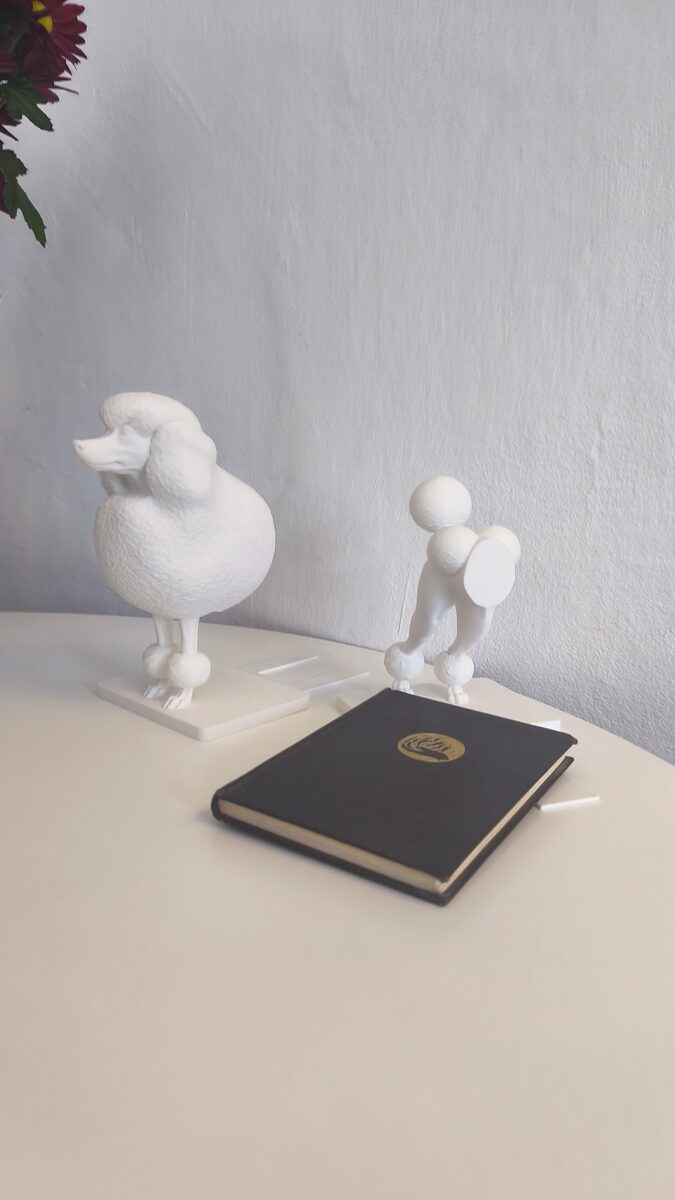 Poodle Book Holder