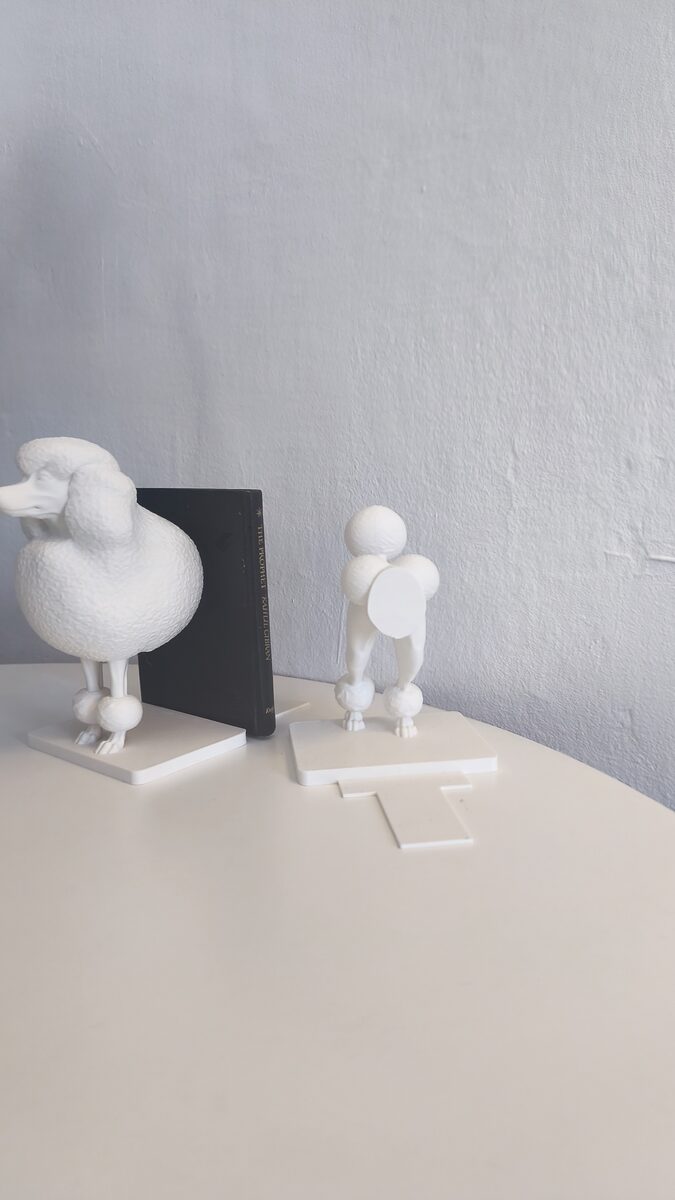 Poodle Book Holder