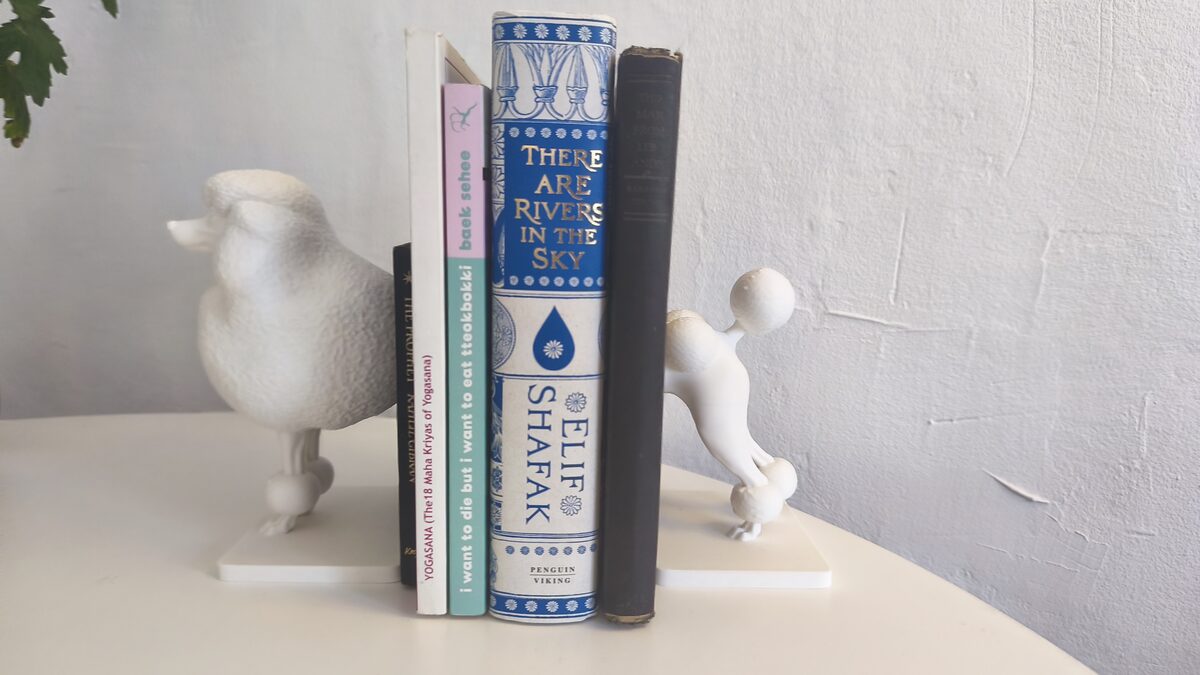 Poodle Book Holder