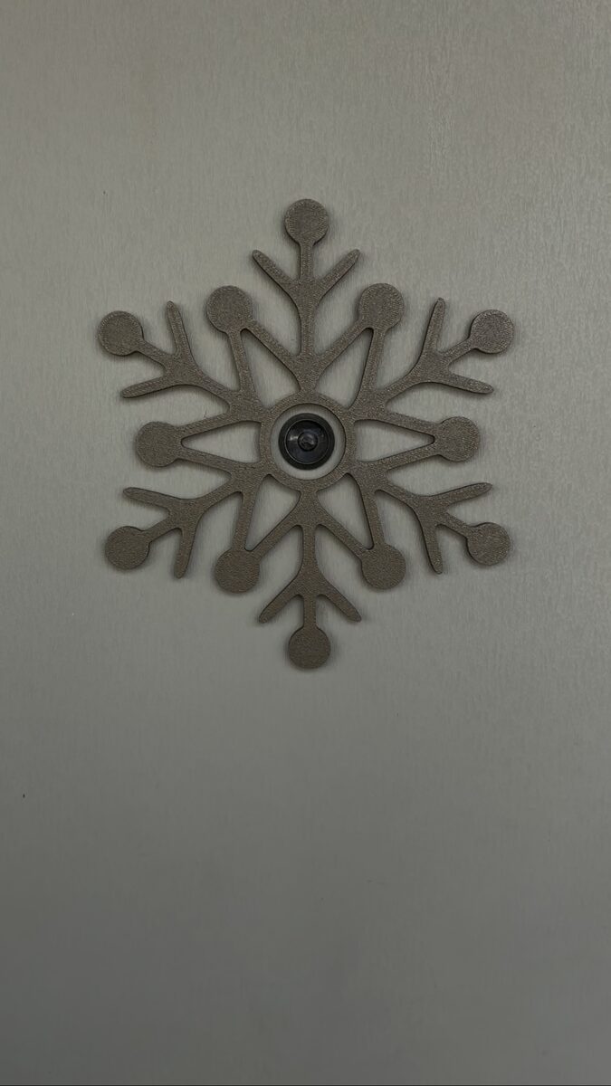 Giant Snowflake Magnet - OzFDM