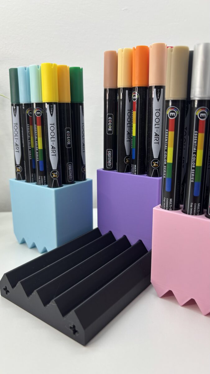 Modular & Customizable Desk Markers/pens Organizer