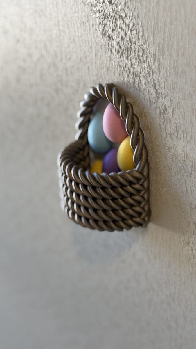 Easter Basket & Eggs Fridge Magnets - OzFDM