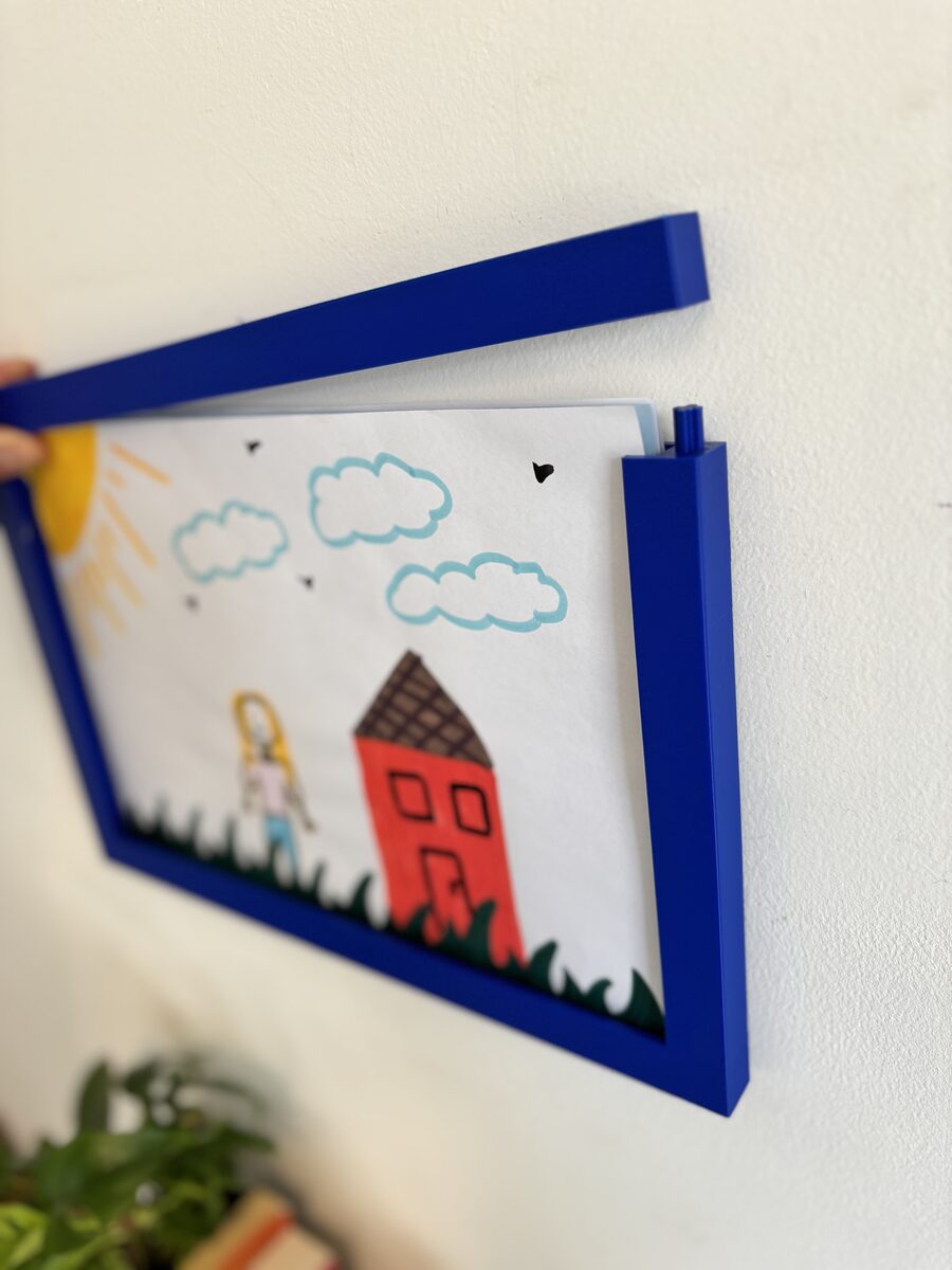A4 Wall Frame – Top-loading, Multi-page Holder - OzFDM