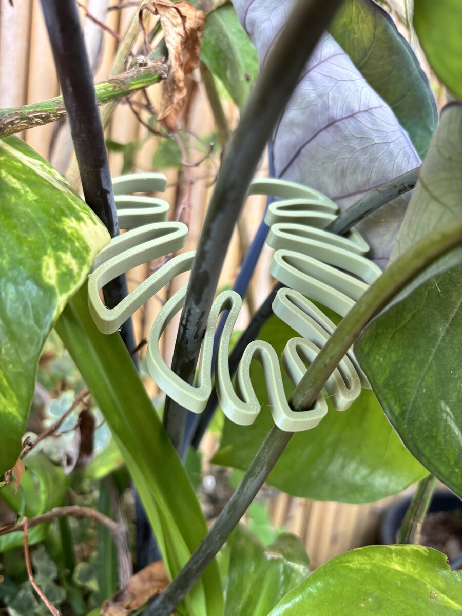 Plant Stem Support Monstera Shaped - OzFDM