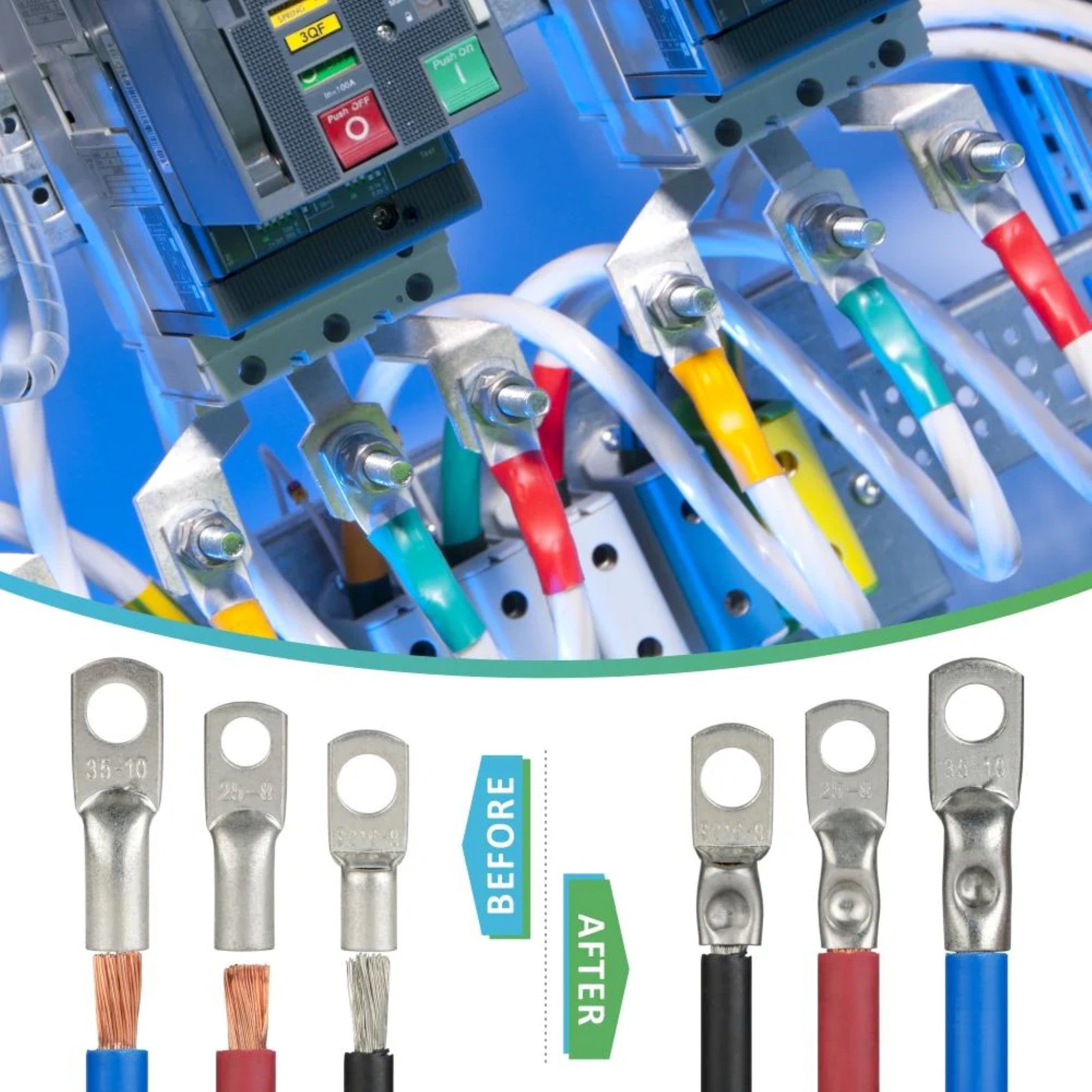 Iwiss IWS-0670C Punch Type Battery Lug Crimping Tool