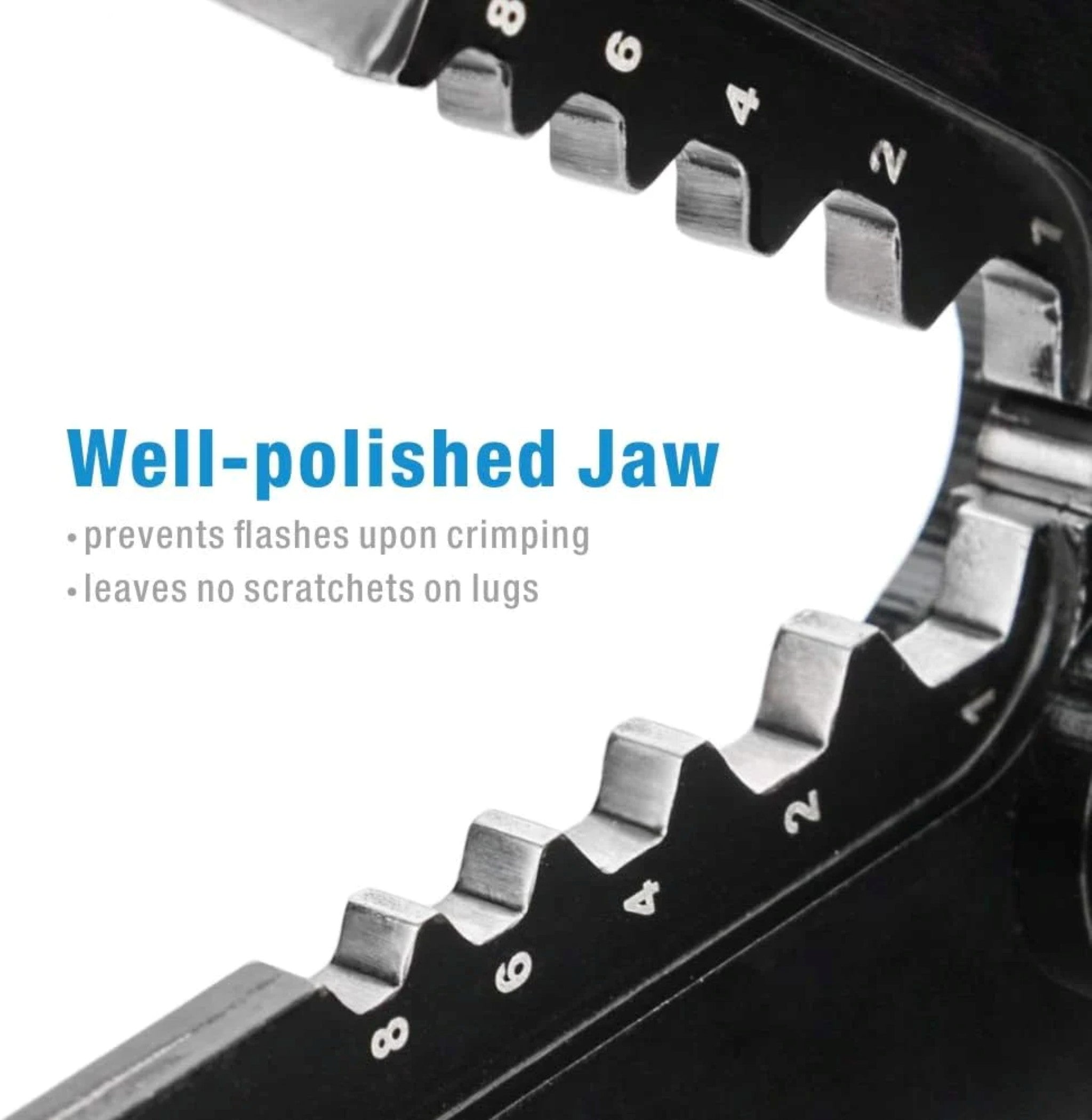 Iwiss IWS-0801C Heavy Duty Copper Lug Crimping Tool