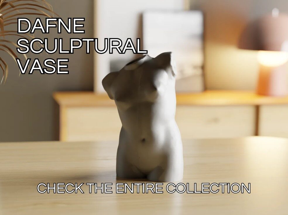 Dafne – Sculptural Vase