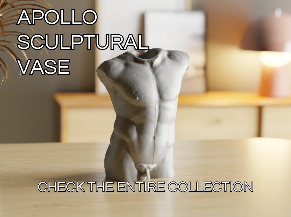 Apollo Sculptural Vase